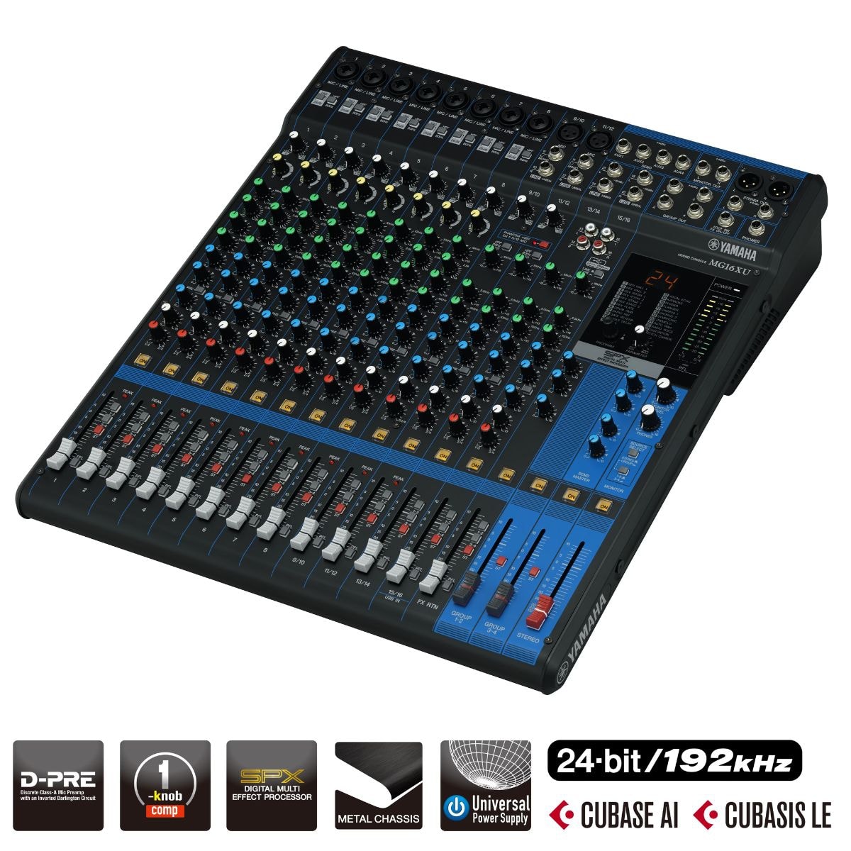 YAMAHA　MG10XU Mixer de áudio Yamaha - MG10XU - Ponto Eletrônico