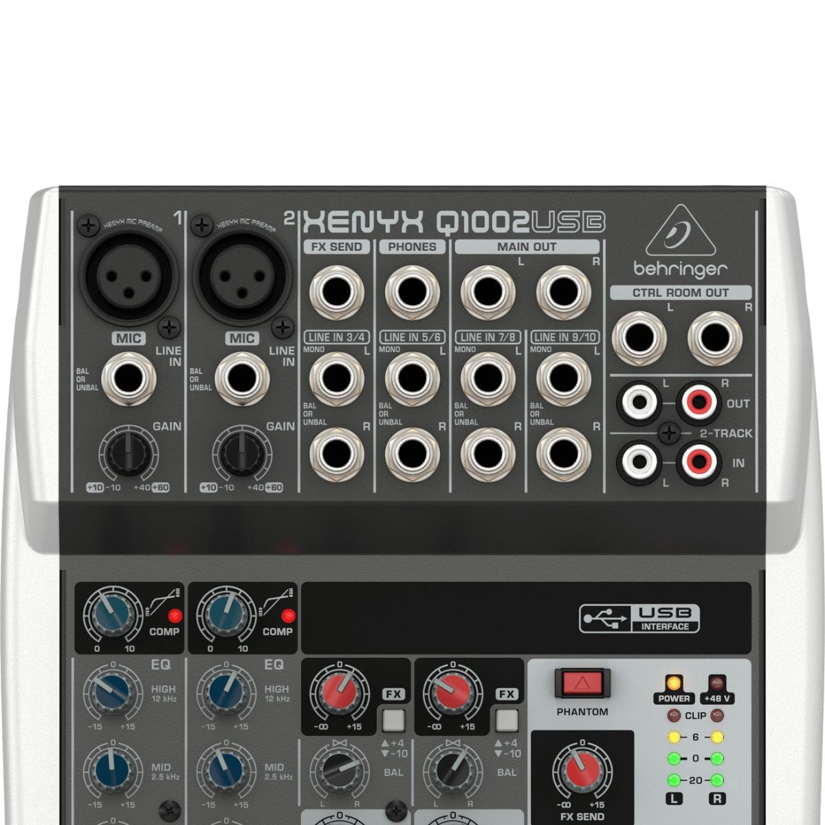 Mesa Xenyx Q1002 Usb com 10 Canais