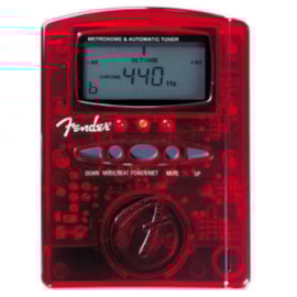 Metronomo Afinador MT-1000 Fender - Vermelho (Red) (RE) Metronomo Afinador MT-1000 Fender - Vermelho (Red) (RE)