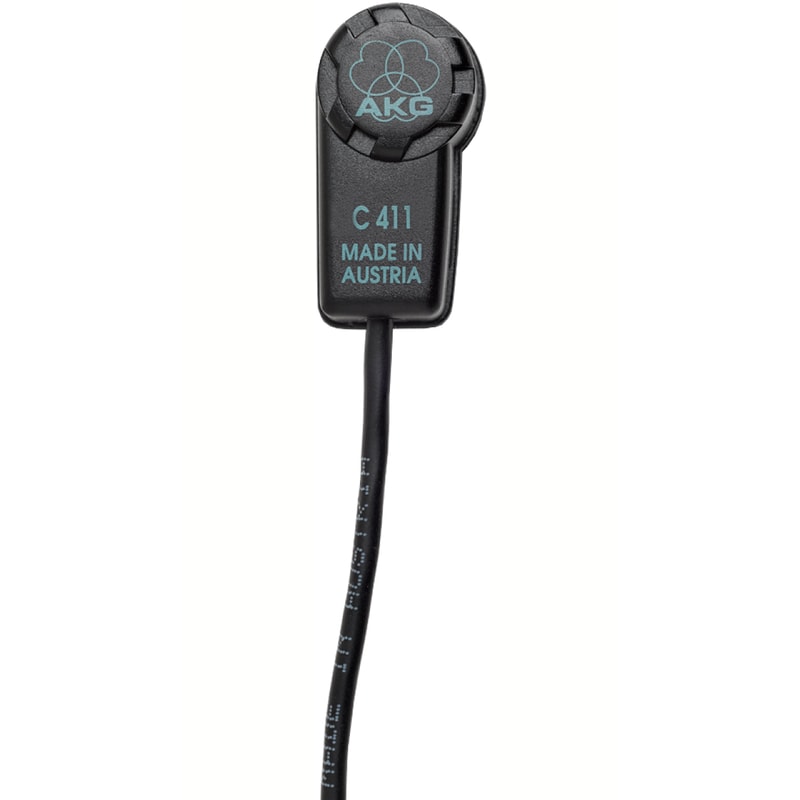 Microfone Akg C411l Mini Condensador para Instrumento
