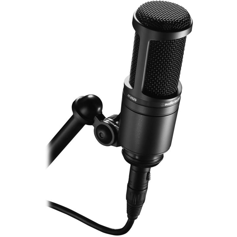 Microfone At-2020 Cardióide Condensador Audio Technica