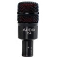 Microfone Audix Dinâmico D4 com Clip e Capa
