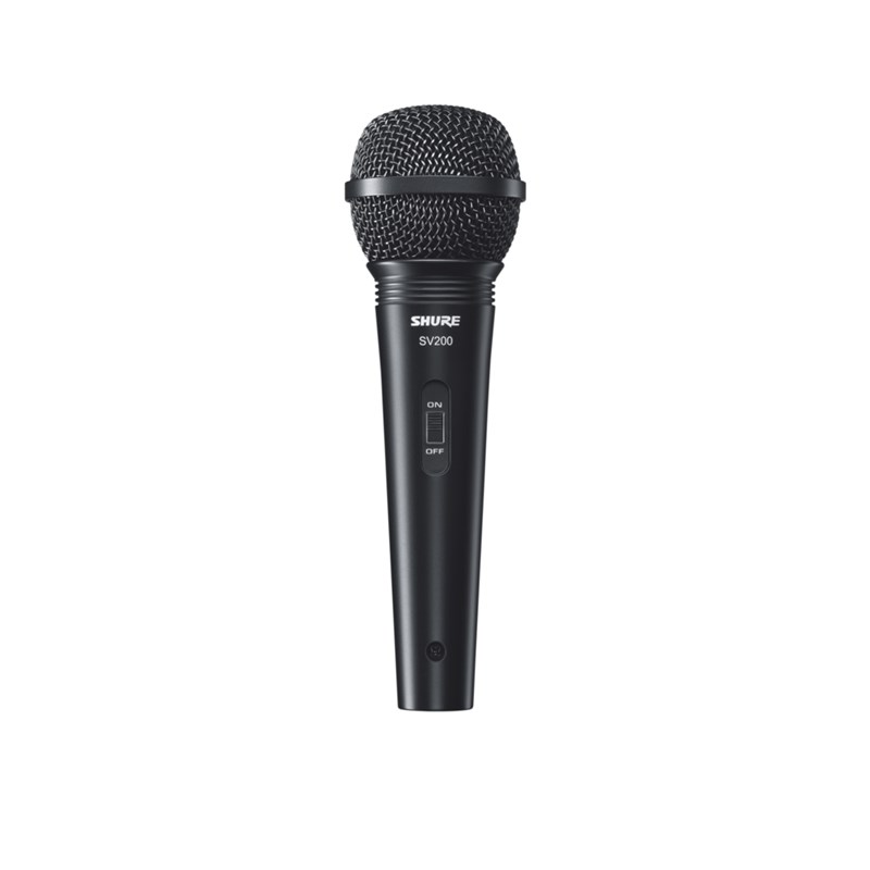 Microfone Dinâmico Cardióide para Vocal SV200 Shure