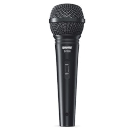 Microfone Dinâmico Cardióide para Voz Sv200-w Shure Microfone Dinâmico Cardióide para Voz Sv200-w Shure