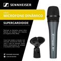 Microfone Dinâmico Sennheiser e845 Supercardioide com Estojo