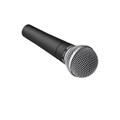 Microfone Dinâmico SM 58 LC (Com Cachimbo) Shure