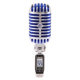 Microfone Dinâmico Supercardioide Design Vintage Super 55 Shure Microfone Dinâmico Supercardioide Design Vintage Super 55 Shure