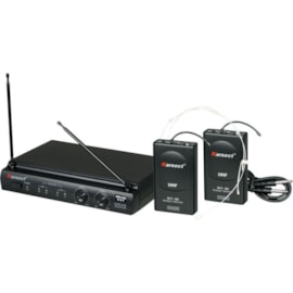 Microfone Headset + Transmissor Sem Fio Kru-302 Karsect Karsect Microfone Headset + Transmissor Sem Fio Kru-302 Karsect Karsect
