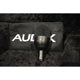Microfone para Bumbo F6 com Clip e Capa - Última Peça Audix