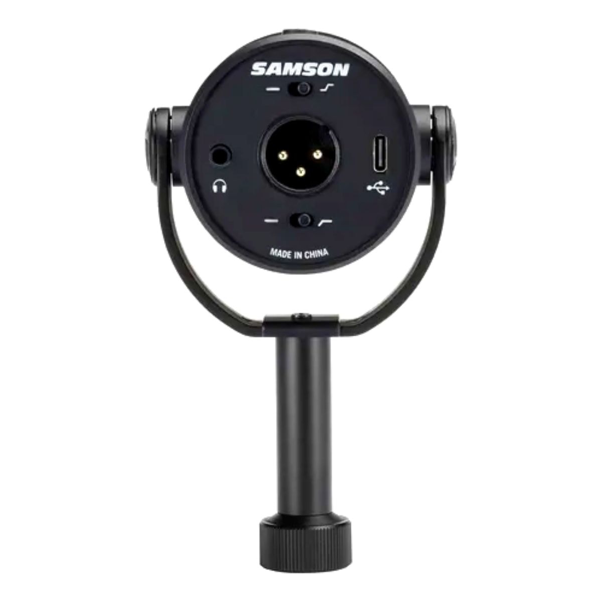Microfone Samson Q9U para Podcast Transmissão XLR/USB Dinâmico