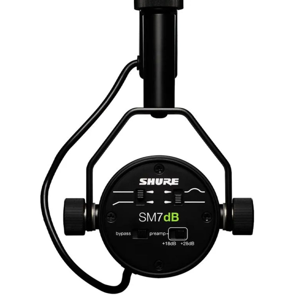 Microfone Shure Dinâmico Vocal Pré-amplificador SM7-DB