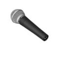 Microfone Shure SM58 LC Dinâmico Cardióide