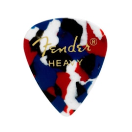 Pack com 12 Palhetas Fender Confetti - Heavy Fender Pack com 12 Palhetas Fender Confetti - Heavy Fender