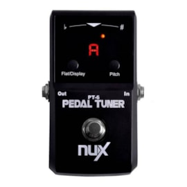 Pedal Afinador para Guitarra e Baixo PT6 NFA 3042 NUX Pedal Afinador para Guitarra e Baixo PT6 NFA 3042 NUX