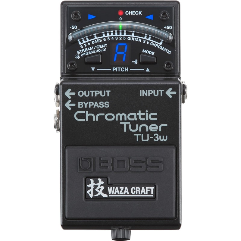 TU-3W WAZA CRAFT チューナー Pedal Afinador TU 3W Tuner Waza Craft