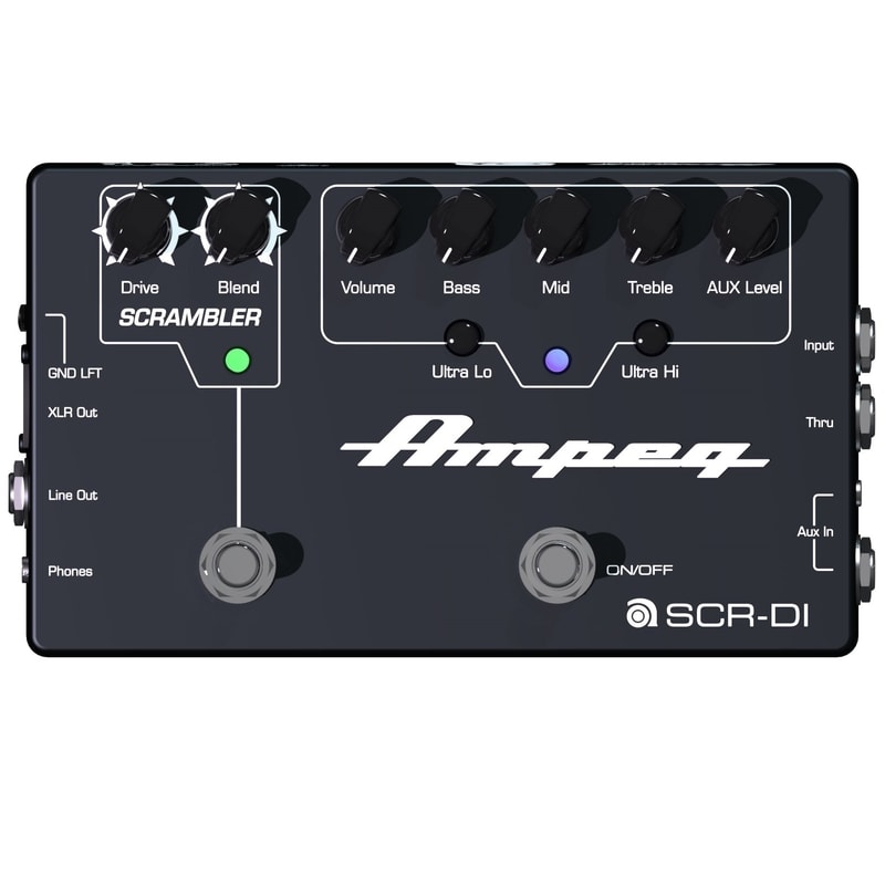 Pedal Ampeg Pre-amp / Distorção Scr-di