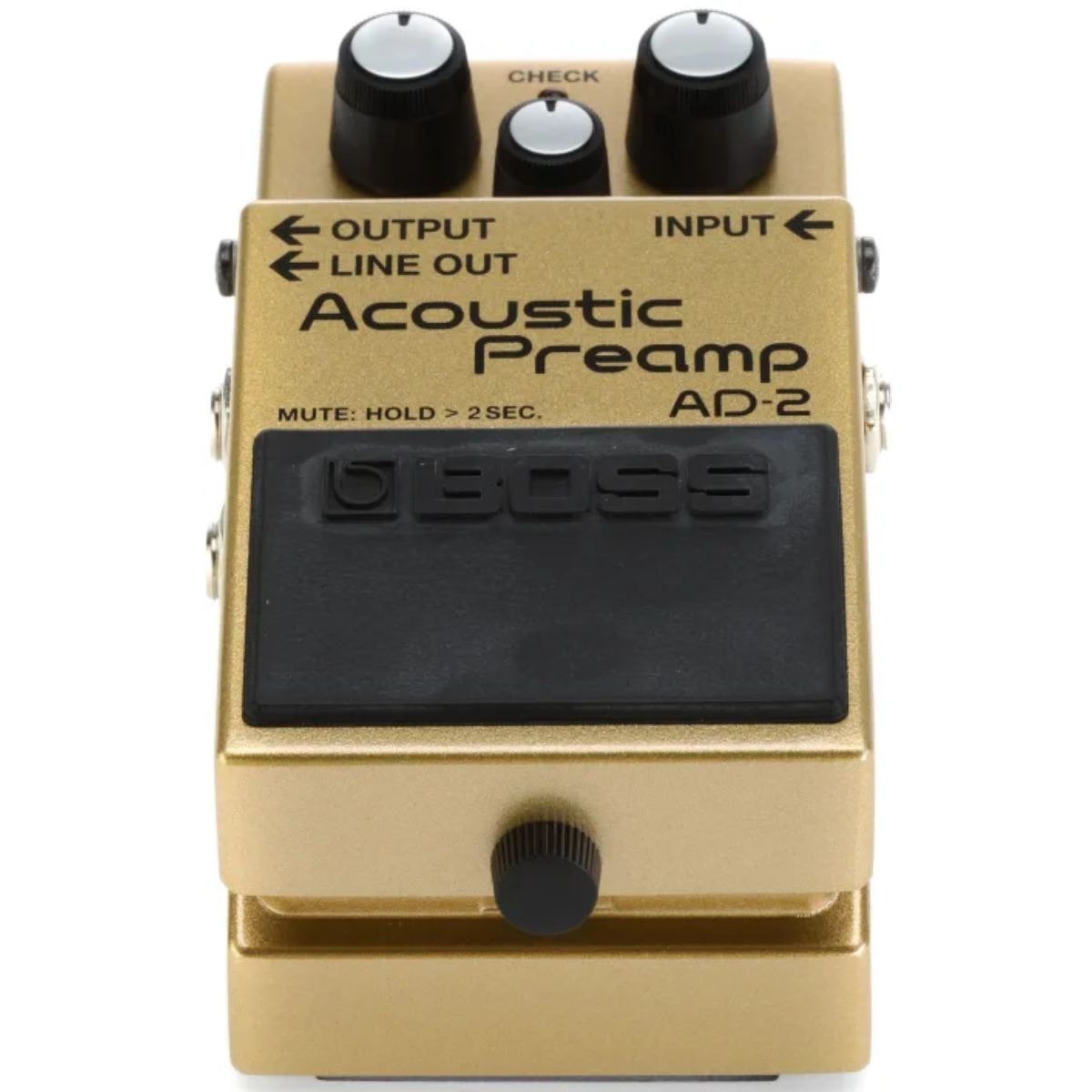 Pedal BOSS AD-2 Acoustic Preamp Pré Amplificador para Violão