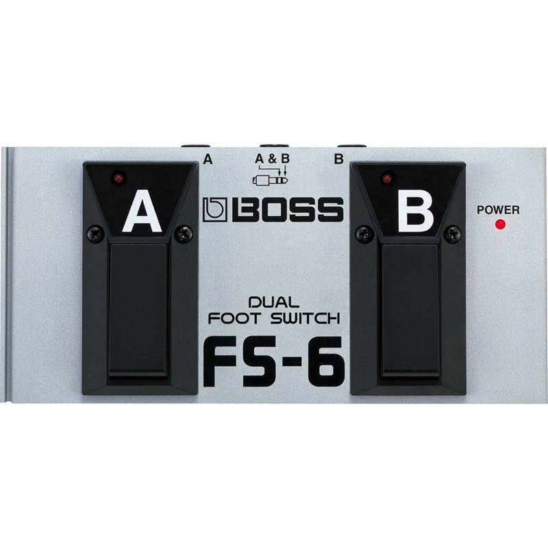 Pedal Boss Controlador Dual Footswitch FS-6