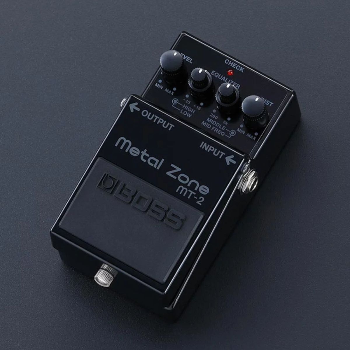 Pedal BOSS de Guitarra Metal Zone MT-2-3A Edição de Aniversário 30