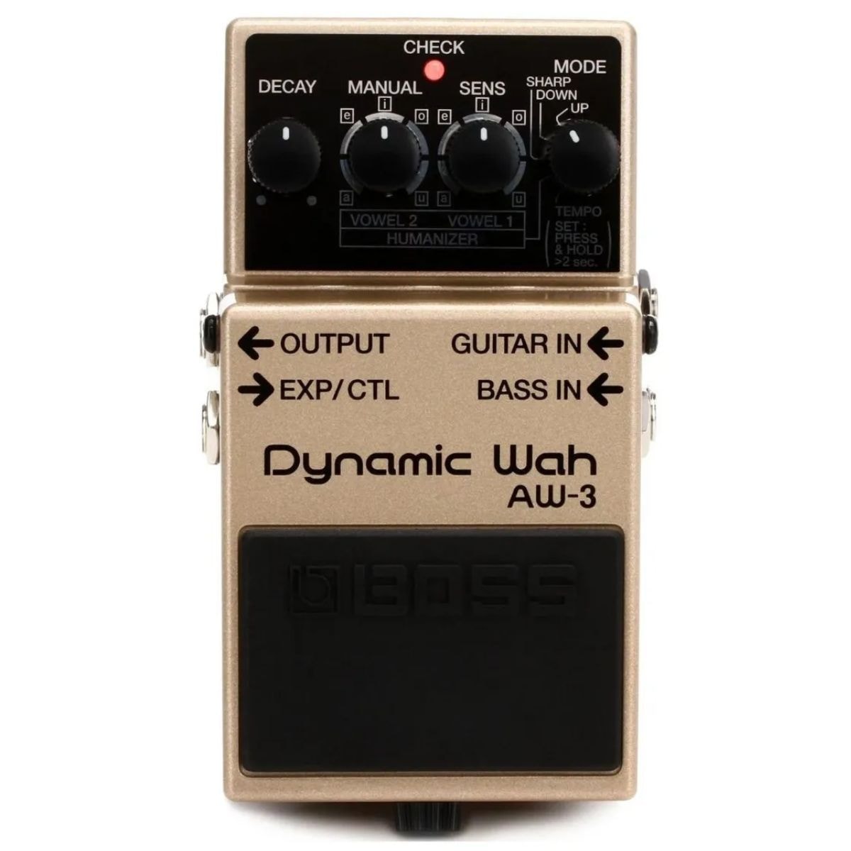 ギター BOSS AW-3 Pedal BOSS Guitarra e Contrabaixo AW-3 Dynamyc Wah
