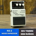 Pedal BOSS Noise Supressor para Guitarra e Contrabaixo NS-2