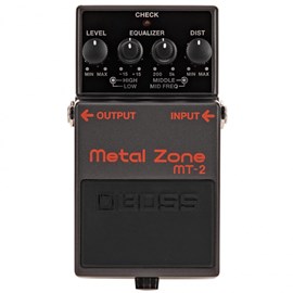 Pedal BOSS para Guitarra Distorção MT-2 Metal Zone
