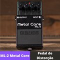 Pedal BOSS para Guitarra ML-2 Metal Core
