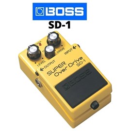 Pedal Boss para Guitarra SD-1 Super Overdrive