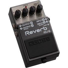 Pedal Boss RV-6 Digital Reverb - Guitarra - Violão - Contrabaixo