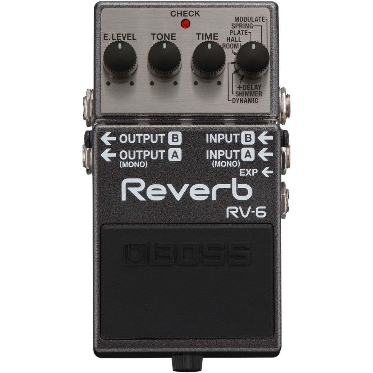 ギター BOSS RV-6 Pedal BOSS RV-6 Digital Reverb para Guitarra Violão Contrabaixo