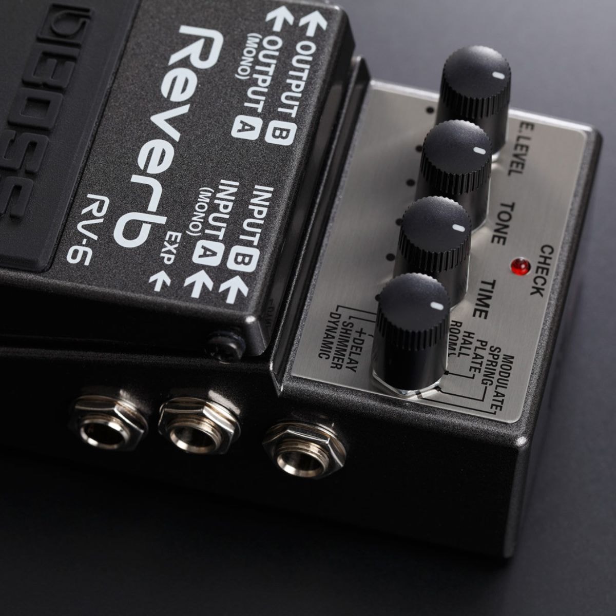 Pedal BOSS RV-6 Digital Reverb para Guitarra Violão Contrabaixo