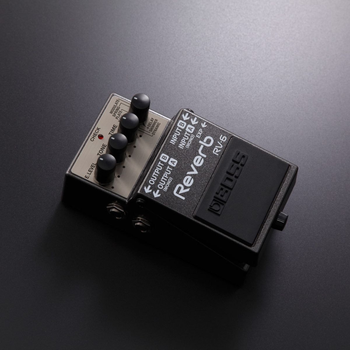 Pedal BOSS RV-6 Digital Reverb para Guitarra Violão Contrabaixo
