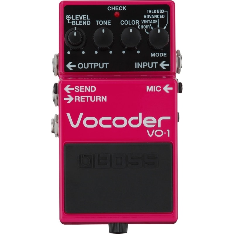 Pedal Boss VO-1 Vocoder Effects