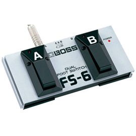 Pedal Controlador Dual Footswitch FS 6 Boss
