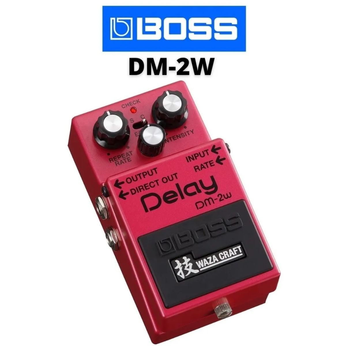 Pedal de Delay Analógico Boss DM-2W Waza Craft