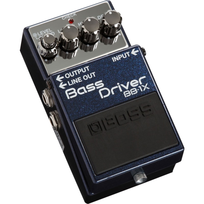 Pedal de Distorção para Contrabaixo Boss BB-1X Bass Driver
