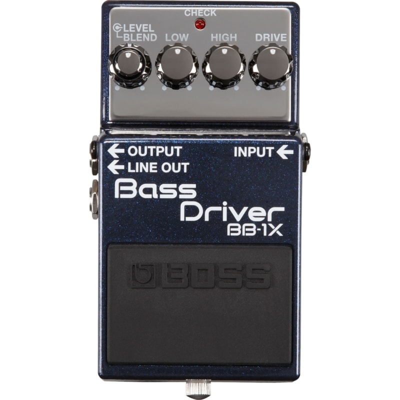 Pedal de Distorção para Contrabaixo Boss BB-1X Bass Driver