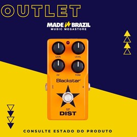 Pedal de Distorção para Guitarra LT Dist -  OUTLET NO ESTADO Blackstar