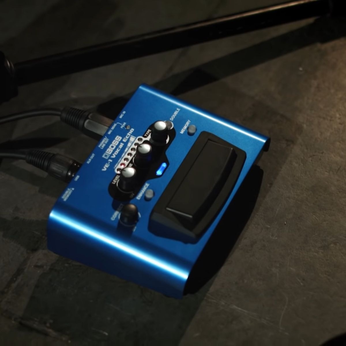 Pedal de Efeito para Voz Boss VE 1 Vocal Echo