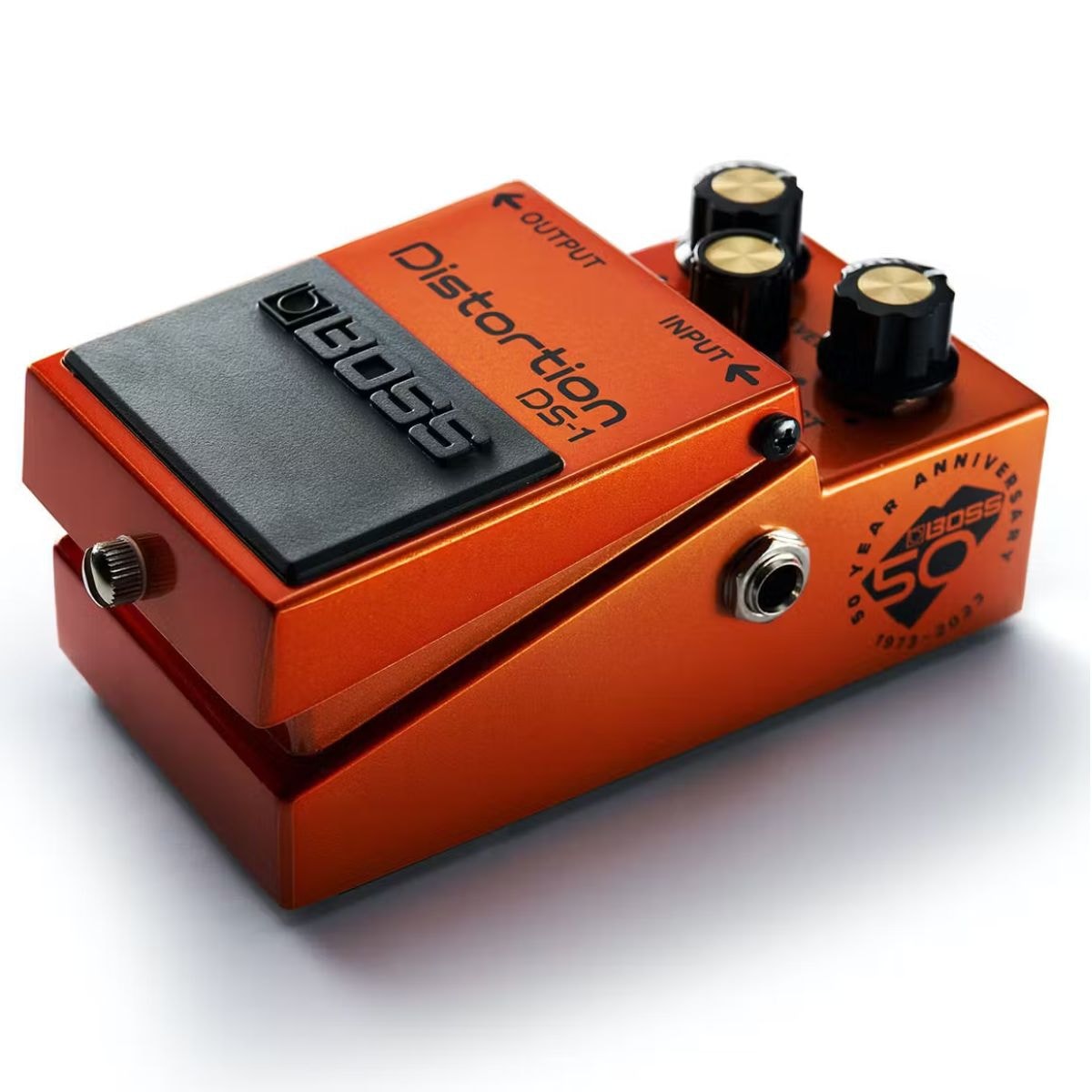 Pedal de Guitarra Distortion Boss DS-1-B50A Edição Especial