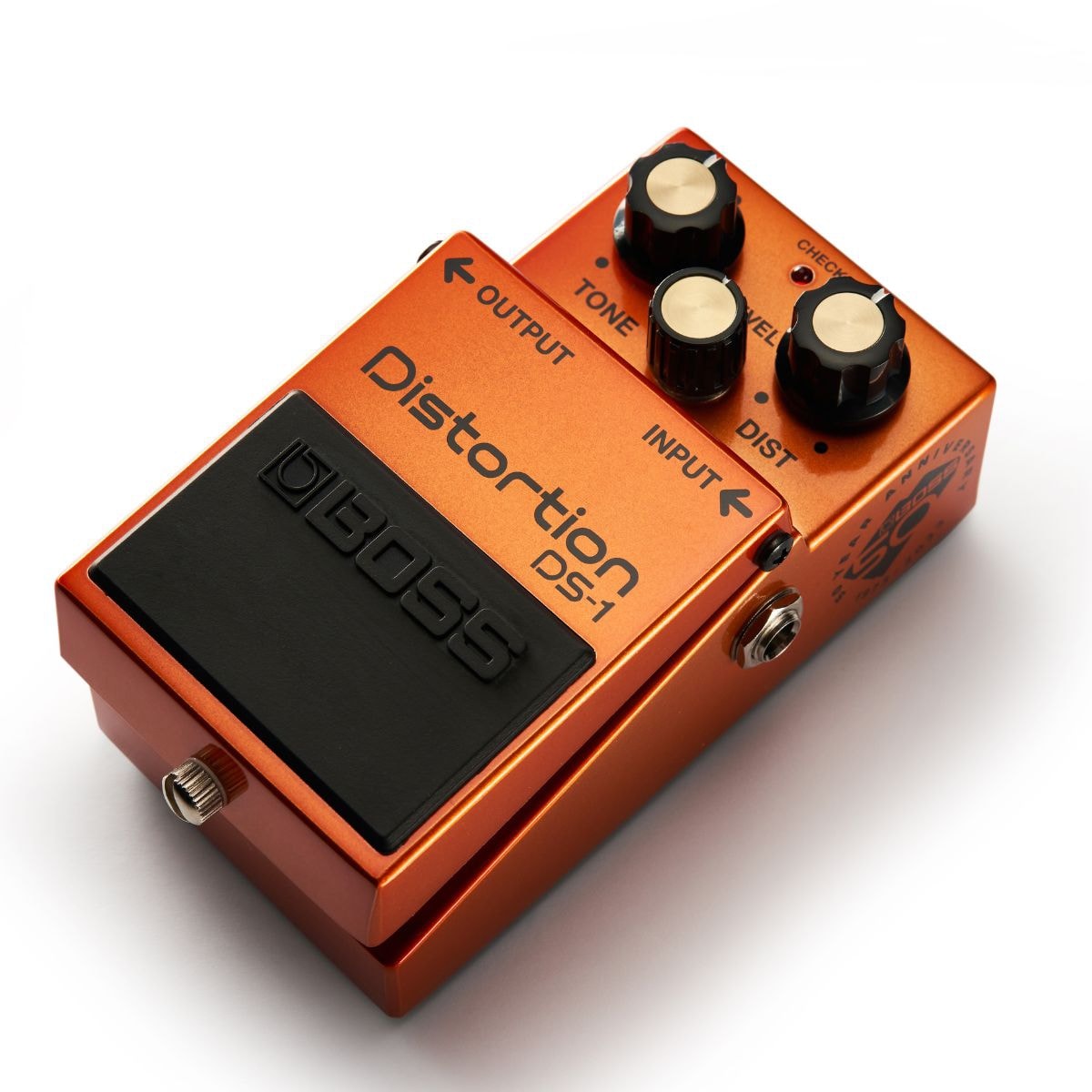 Pedal de Guitarra Distortion Boss DS-1-B50A Edição Especial