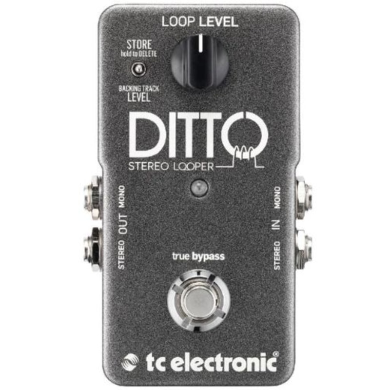 Pedal de Guitarra TC Electronic Ditto Stereo Looper - Made in Brazil