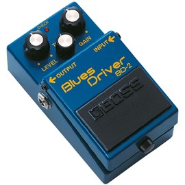 Pedal de Overdrive Distorção para Guitarra BOSS BD-2 Blues Driver