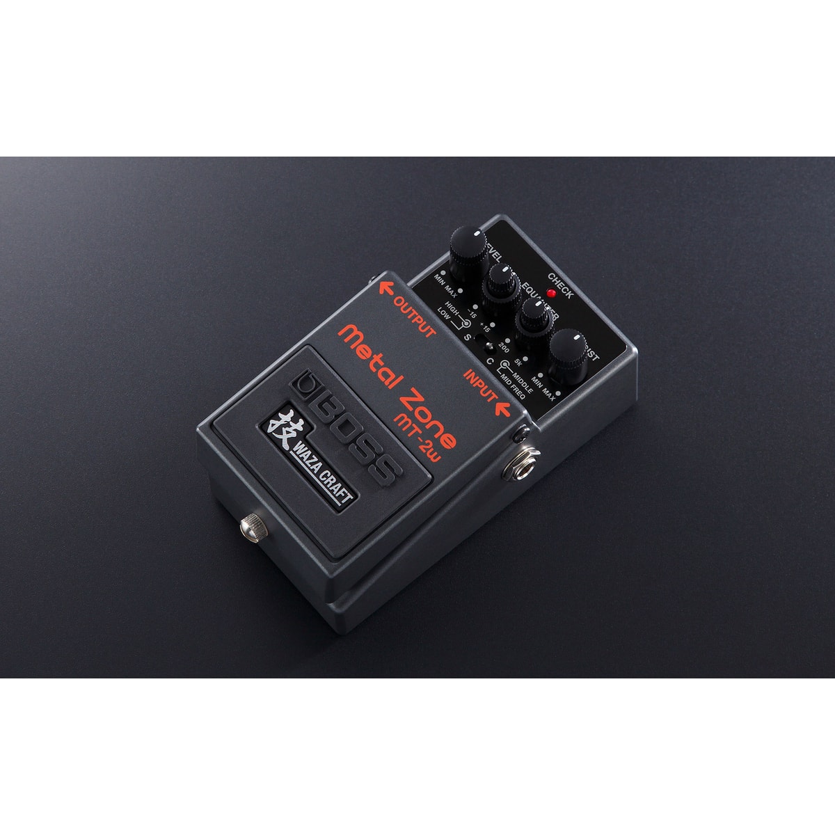 Pedal Distorção para Guitarra BOSS Metal Zone MT-2W Waza Craft