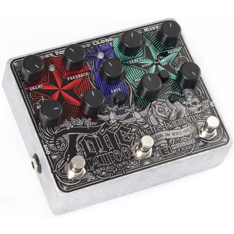 Pedal Ehx Tone Tattoo Multi-efeito Analogico