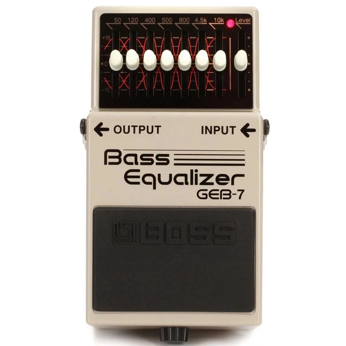 Pedal Equalizador para Contrabaixo BOSS GEB-7 Bass Equalizer