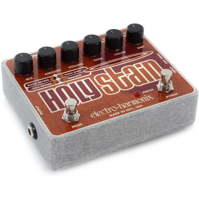 Pedal Holy Stain Distortion Reverb Pitch Tremolo Electro-harmonix