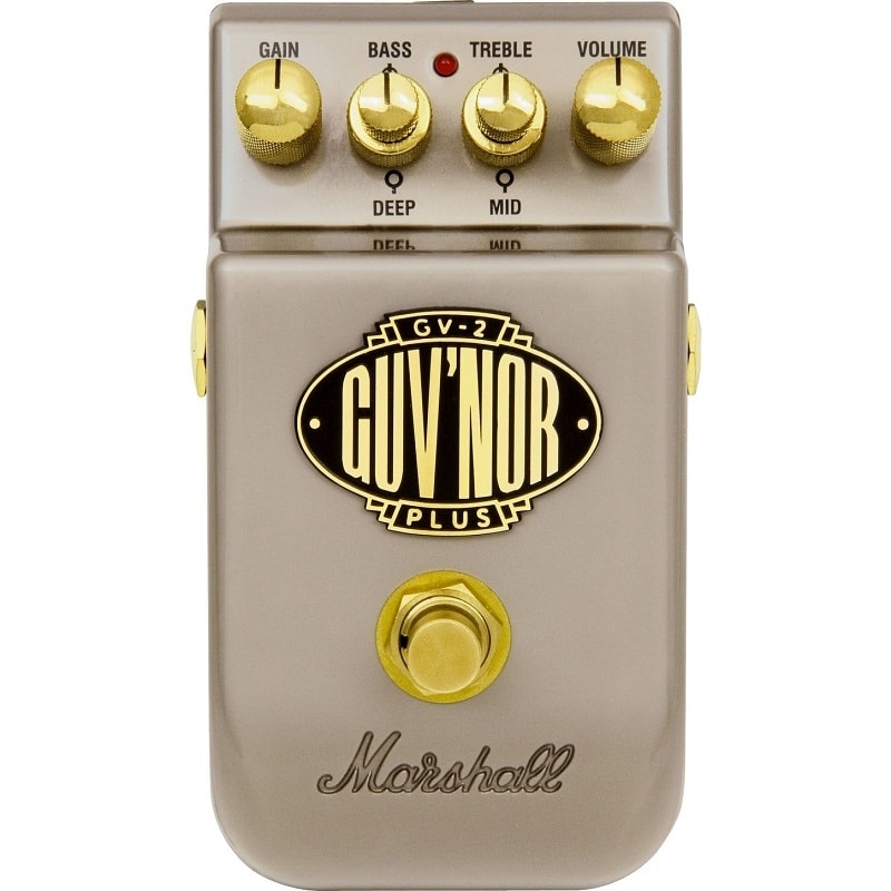 Marshall GV-2 GUV'NOR PLUS ギターエフェクター Pedal Marshall Gv-2 Guv'nor Plus para Guitarra