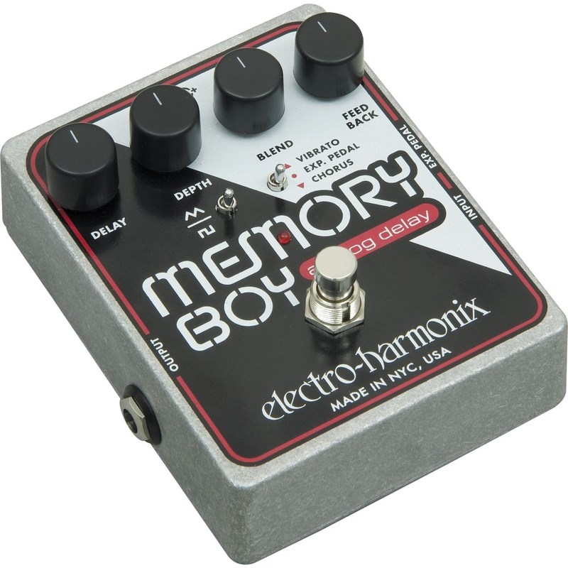 Pedal Memory Boy Delay Analógico com Chorus Vibrato Electro-harmonix