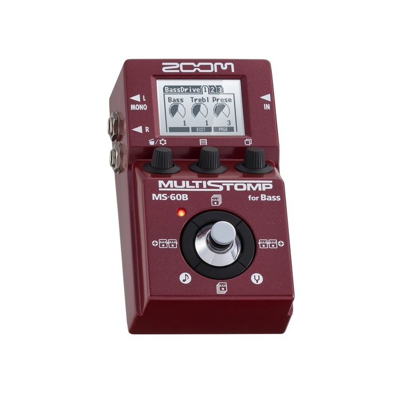 MS-60B+ MultiStomp for Bassists | Buy Now | ZOOM